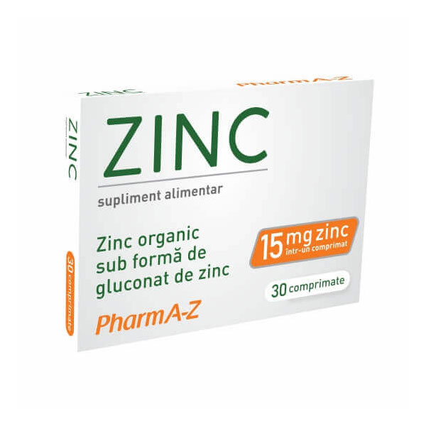 Zinc 15mg PharmA-Z - 30 cpr